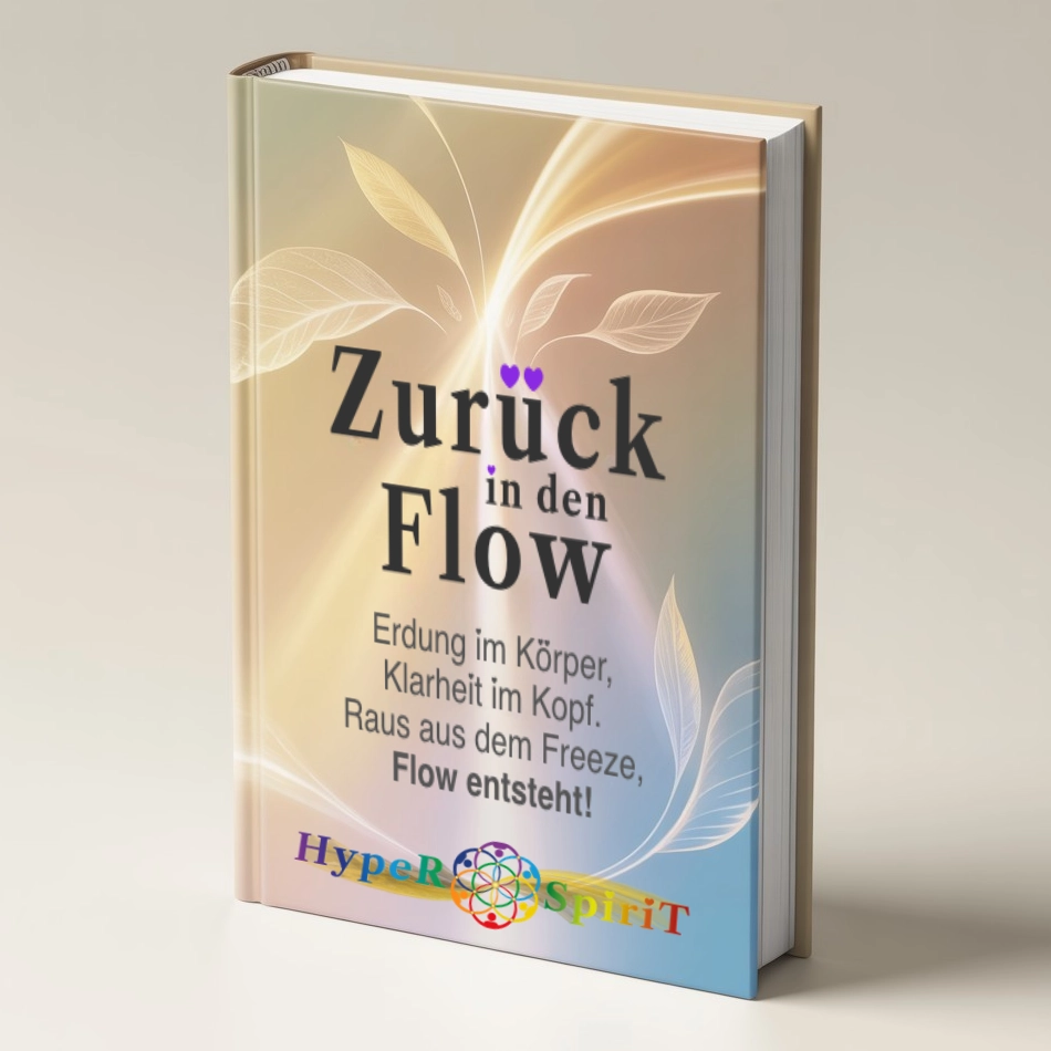 Buch Zurück in den Flow - Hyper Spirit Buch Zurück in den Flow von HyperSpirit – Ratgeber für Erdung im Körper, Klarheit im Kopf und Überwindung des Freeze-Zustands